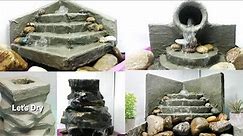 4 Wonderful Cement Water Fountains | Cemented Life Hacks