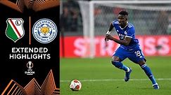 Legia Warsaw vs. Leicester City: Extended Highlights | UEL Group Stage MD2 | CBS Sports Golazo