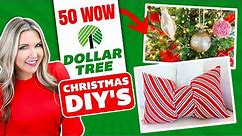 50 BEST EVER CHRISTMAS DOLLAR TREE DIY PROJECTS!!!🎄