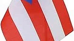 AZ FLAG Puerto Rico Table Flag 5'' x 8'' - Puerto Rican Desk Flag 21 x 14 cm - Black Plastic Stick and Base