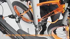 4 Bike Rack, Bicycle Rack, Bike Storage Rack for Garage Home, Freestanding Gravity Bike Stand, Adjustable Vertical Bicycle Holder for Indoor Outdoor, Bike Hanger Floor Parking Cycle Organizer