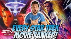 All 13 Star Trek Movies Ranked!