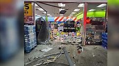 Man upset over locked beer coolers drives into convenience store, police say