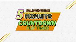 New 5 Minute Countdown Flip Timer 8