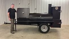 The Gameday 60 $4100 The #1... - Sling 'N' Steel BBQ Smokers