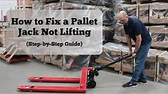 How to Fix a Pallet Jack Not Lifting | How to Bleed A Pallet Jack | Pallet Jack Repair Guide