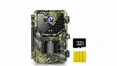 Vikeri 1520P 20MP Trail Camera, Hunting Camera with 120°Wide-Angle Motion-User Guide
