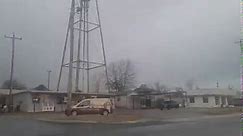 Sirens blaring in Hampton, AR... - Storm Chaser Brandon Copic