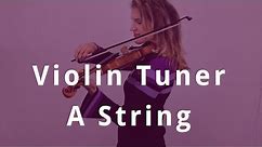 Violin Tuning: A String Sound