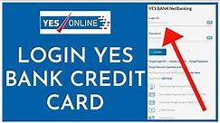 How to Login into Yes Bank Credit Card Account Online 2023?