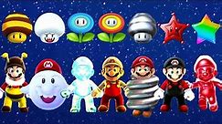 Super Mario Galaxy - All Power-Ups