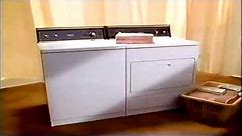 1990 Kenmore washer and dryer appliance commercial