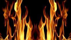Burning Fire Background Video Effect HD For Video Editing