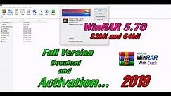 WinRAR 6.01 32bit & 64bit Full Version 2021 ✔️
