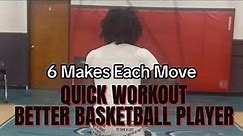 Quick basketball workout to become a better basketball player