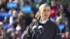 Pres. Obama Praises His Wife's Speech