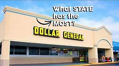 DOLLAR GENERAL -What STATE has the most Dollar General stores??!
