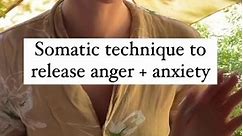 Here’s a somatic technique to help release release anxiety anger 👀 Use anytime you’re needing a reset from anxiety and anger. Follow this sequence step-by-step and let me know how it goes for you In the comments! 🧠 If you’re interested in a whole framework I’ve created that helps you regulate your nervous system anytime you need it (plus so much more), check out the third link down in my bio or DM me for more info! #somatictherapy #anxietyrelief #angermanagement #holistictherapist #nervoussyst