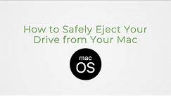 How To Eject An External Drive On A Mac Computer