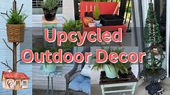 DIY Upcycled Porch & Patio Decor: Using Stuff Headed to the Trash