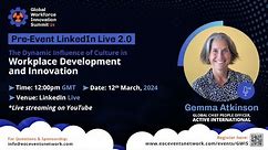 Pre-event LinkedIn Live 2.0