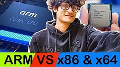 Arm explained (compared to x86 & x64 processors)