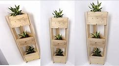 Turn Scrap Wood Into Triangular DIY Planter Box for Corner Decoration at Home
