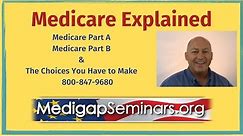 Medicare Explained / Medicare Part B & Medicare Part A (and Supplements)