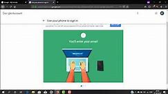 How to use phone to sign in to Google Account