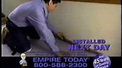 Empire Today Reasons To Call Empire Today Carpet Commercial 2008