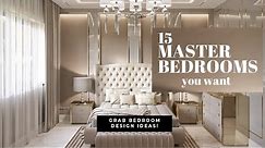 15 luxury master bedroom interior designs & latest decorating ideas