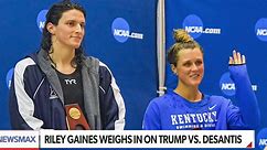 Swimmer and Activist Riley Gaines Endorses Ron DeSantis Over Donald Trump: ‘It’s The Right Thing For Women’