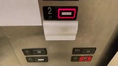 Kone Series 220 hydraulic elevators @ JCPenney (Queens Center)