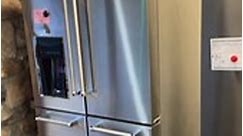 KitchenAid 5 door French Door at The Lucky Penny! We have a new door to fix the dent… a beautiful fridge at a great price! 3174 Earl L Core Rd., Morgantown, WV | Luckypennywv
