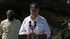 Biden delivers remarks on Hurricane Ida response in Louisiana