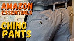 Amazon Essentials Men's Chino Pants Overview