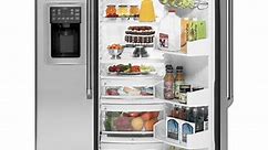 GE Café™ Series 25.4 Cu. Ft. Side-By-Side Refrigerator|^|CSS25USWSS
