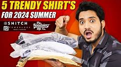 5 Best Summer Shirts For Men 😍 Affordable & Stylish Shirts From Myntra | Mann Vaishnav