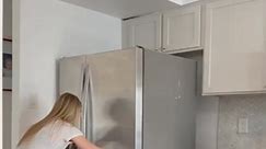 Painting my FRIDGE! 🤯 7-Day Kitchen Makeover FINAL PART 🙌🏻 AD This refrigerator came with our house when w | Salvaged bysammie