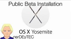 OS X Yosemite Installation [Deutsch/German]