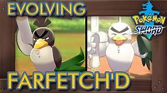 Pokémon Sword & Shield - How to Evolve Farfetch'd into Sirfetch'd