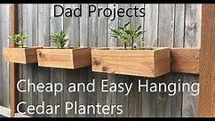Weekend Projects: Building Hanging Planters With French Cleats