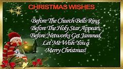 30+ Best Christmas Wishes – Merry Christmas Card Wishes & Messages for Family and Friends