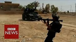 Iraqi army attack on Islamic State (IS) jihadists - BBC News