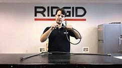 How To Use the RIDGID® Toilet Auger Cable