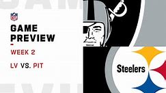 Raiders vs. Steelers preview | Week 2