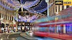 🎄World's Biggest Christmas Lights-on 2023 | Central London Christmas Lights [4K HDR]