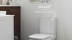KOHLER - KOHLER® toilet sensor activated touchless flush...