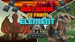ARK: Fjordur | How To FARM ELEMENT | 4 Best Ways | Mini Guide!