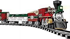 Lionel North Pole Central Ready-to-Play Freight Set, Battery-powered Model Train Set with Remote